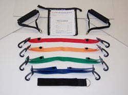 Dura-Band Complete Exercise System, 4 Bands