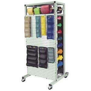 Combo Weight Storage Rack-Mobile 500# Cap