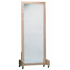 Adult Posture Mirror with Floor Stand and Casters