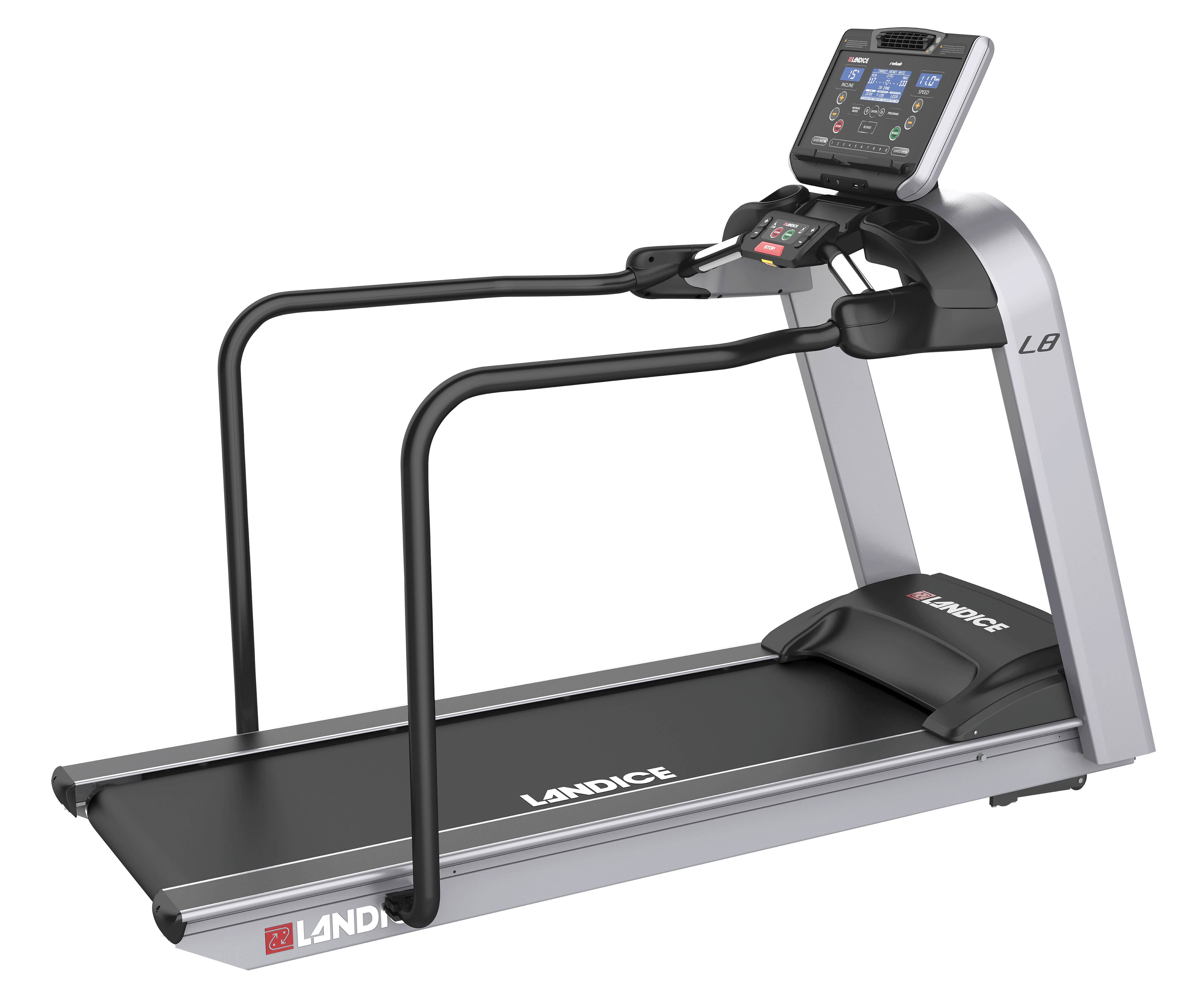 Landice L8 Rehabilitation Treadmill w/ Medical Handrails