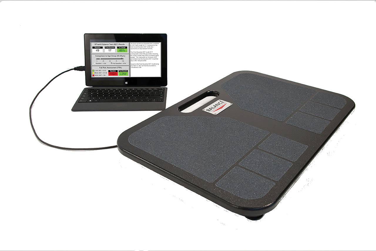 Btracks Plate Assess Balance W/Ctsib & Foam Pad