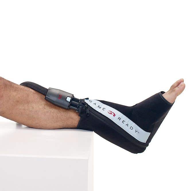 Game Ready Assembled Ankle Wrap, X-Large Sz 12-18