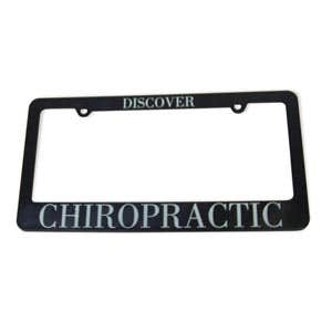 Chiropractic License Plate Bracket