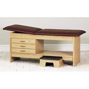 Clinton Laminate Treatment Table With Stool