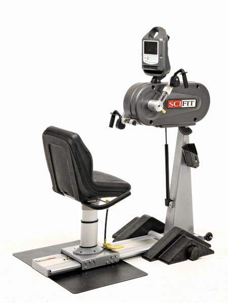 SCIFIT PRO® Upper Body with Adjustable Cranks, Fixed Bariatric Seat,Wheelchair Platform