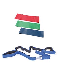 Foot/Ankle Kit – Red/Green/Blue 10” Loops + Stretch Strap