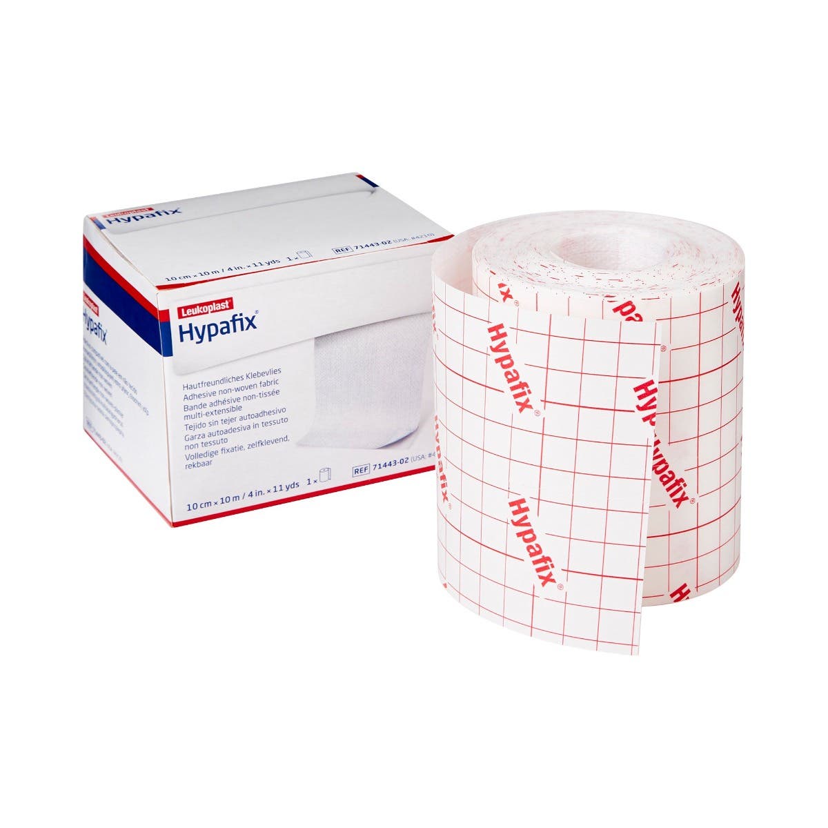 Dressing Retention Tape with Liner Hypafix® White 4 Inch X 10 Yard Nonwoven Polyester NonSterile - 1/RL