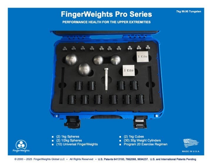 Finger Weights Pro Series - Tungsten
