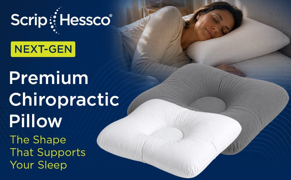 ScripHessco NEXT-GEN Premium Chiropractic Pillow