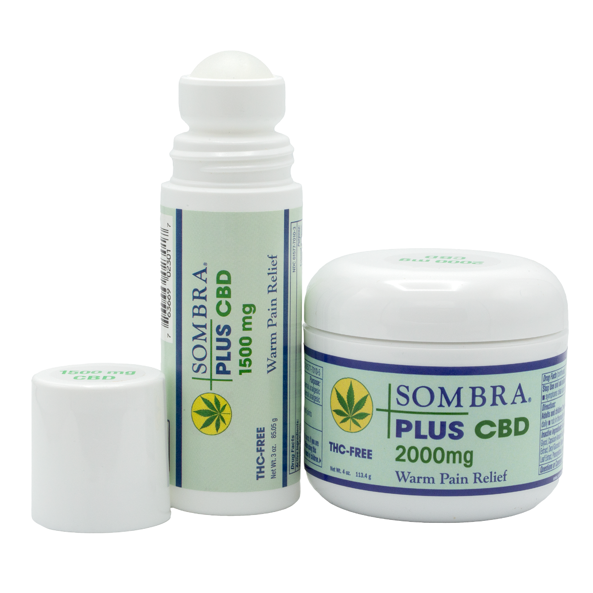 Sombra® PLUS CBD Warm Therapy Natural Pain Relieving Gel