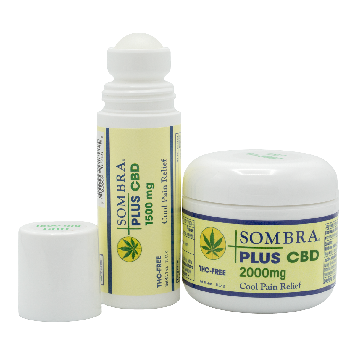 Sombra® PLUS CBD Cool Therapy Natural Pain Relieving Gel