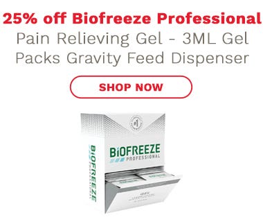 25% off Biofreeze Professional Pain Relieving Gel 